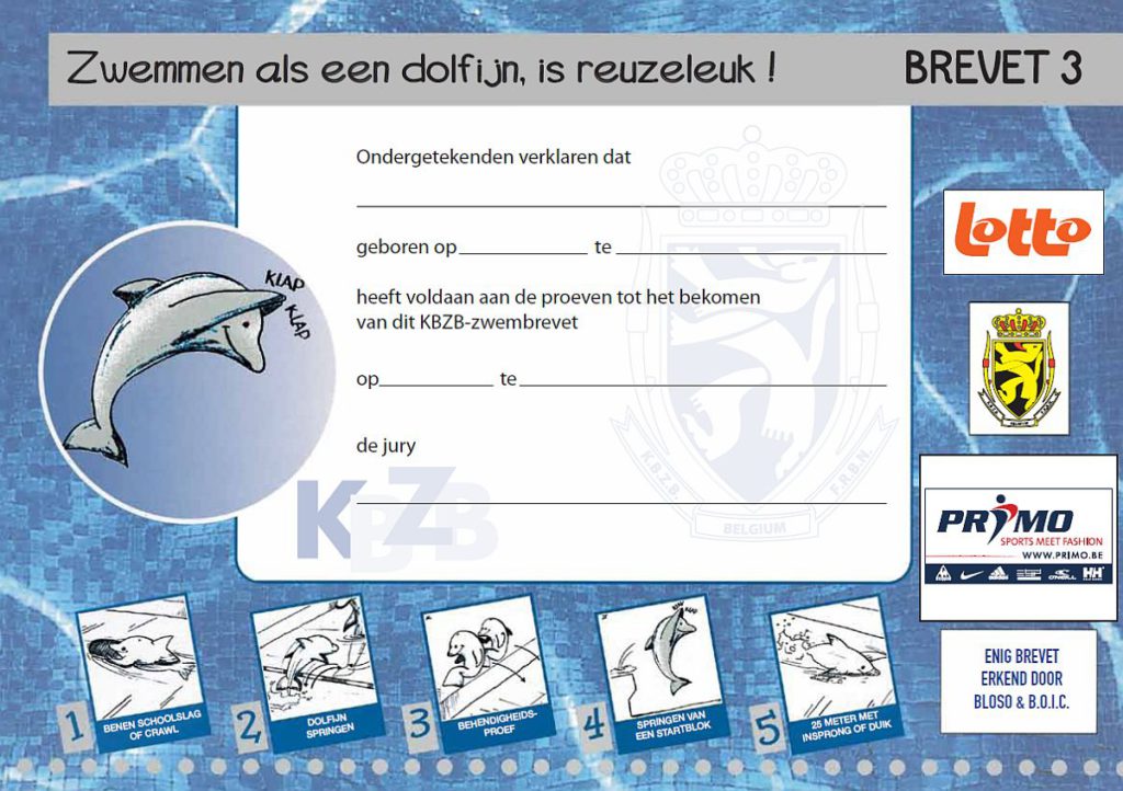 Zwembrevetten 3