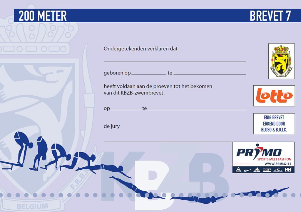 Zwembrevetten 7